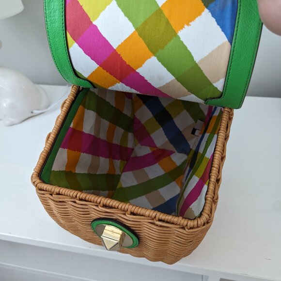 Kate Spade Delavan Terrace Linden Picnic Basket Bag - Picture 4 of 6